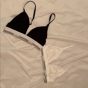 Calvin Klein Triangle Bralette